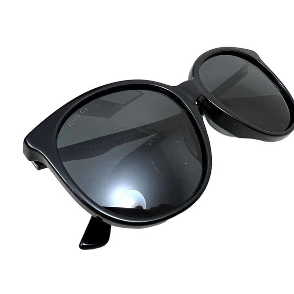 Gucci Round Sunglasses‎ GG0261SA Solar Black Solid Frame Women 144MM main image 10